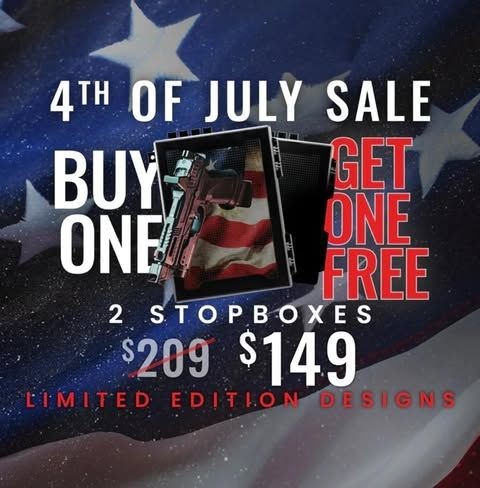 STOP BOX PRO 4th of JULY SALE!
